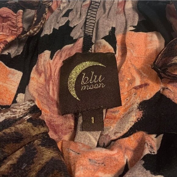 Planet Blue by Blu Moon x Free People Leopard Floral Maxi Dress - Picture 7 of 8